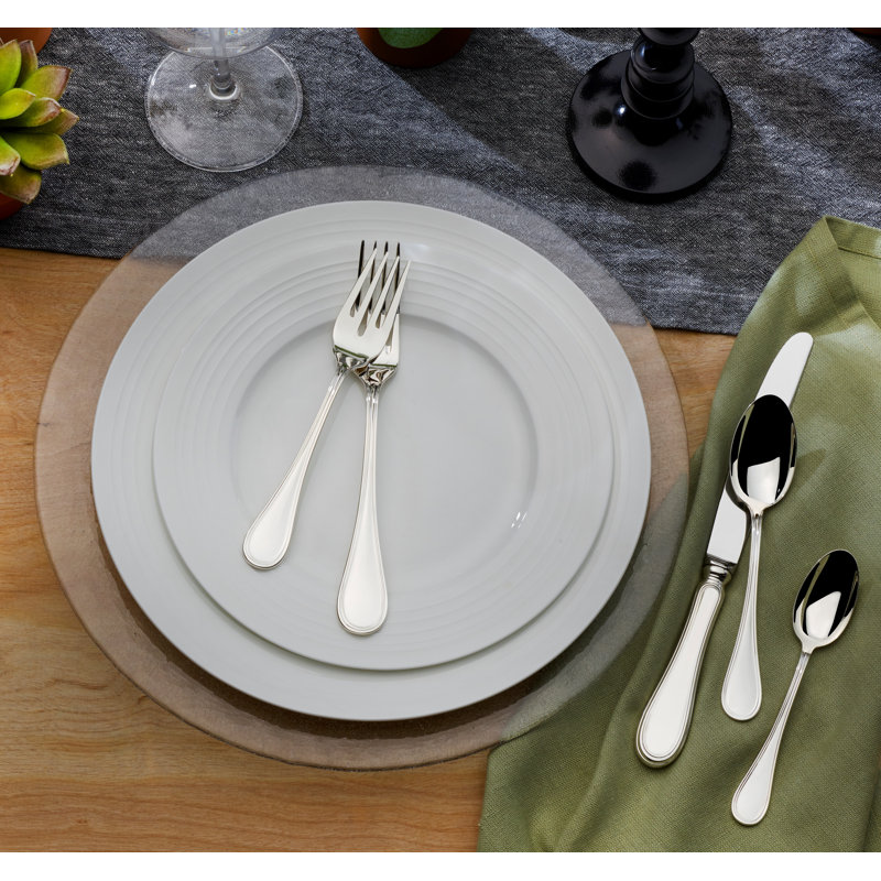 Ensemble de couverts en argent sterling 5 pièces Giorgio, service pour 1 personne