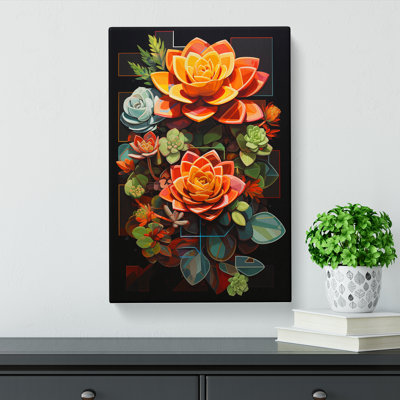 Succulent Constructivism No.2 - No Frame Print