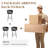 Modern Upholstered Swivel  Bar Stools&Counter stool with Low Back for Kitchen Island-1622227062-1619612968