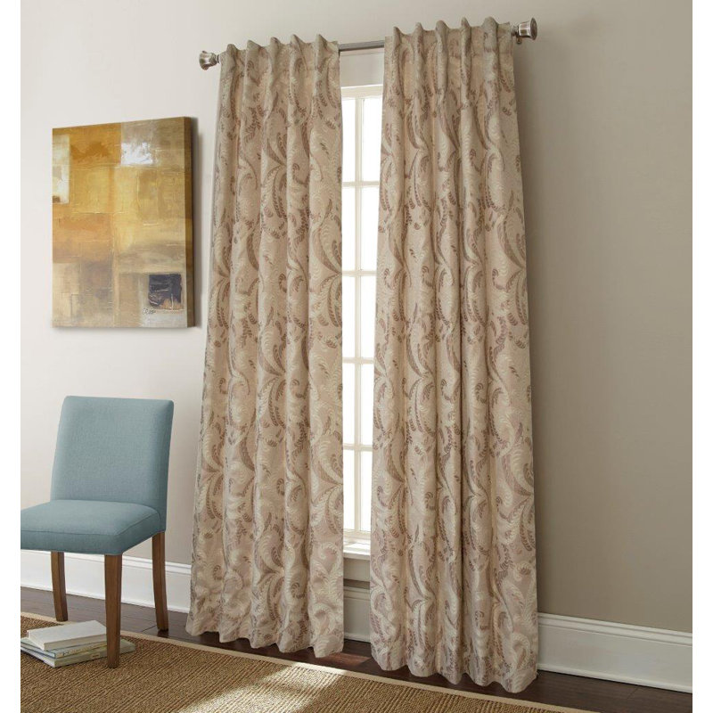Room Darkening Curtain Single Panel, 50" W x 96" L