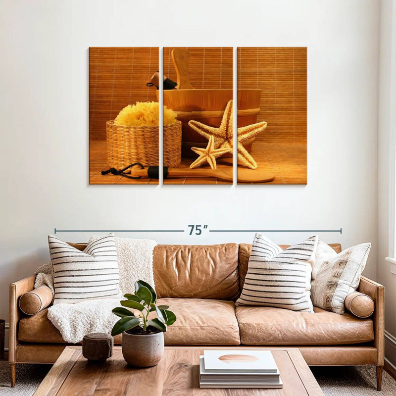 Sauna Essentials, 36" H x 57" W