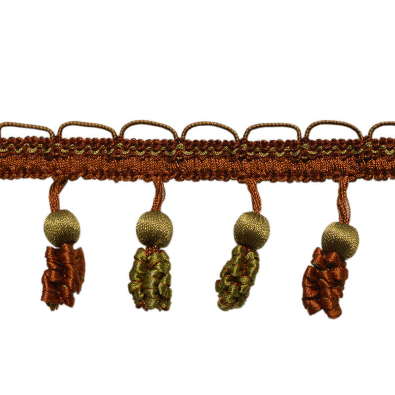 Tissu de littoral Highlights, Cannelle