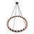 72" Wide Loxley 24 Light Chandelier