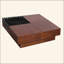 TABLE BASSE DE RANGEMENT EN BOIS D'ACACIA