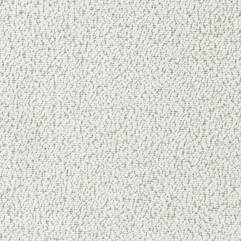 Creager Boucle Upholstered Rectangular Ottoman Off White