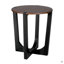 Table d'appoint en bois d'acacia massif
