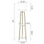Lampe sur pied 63 po Newark