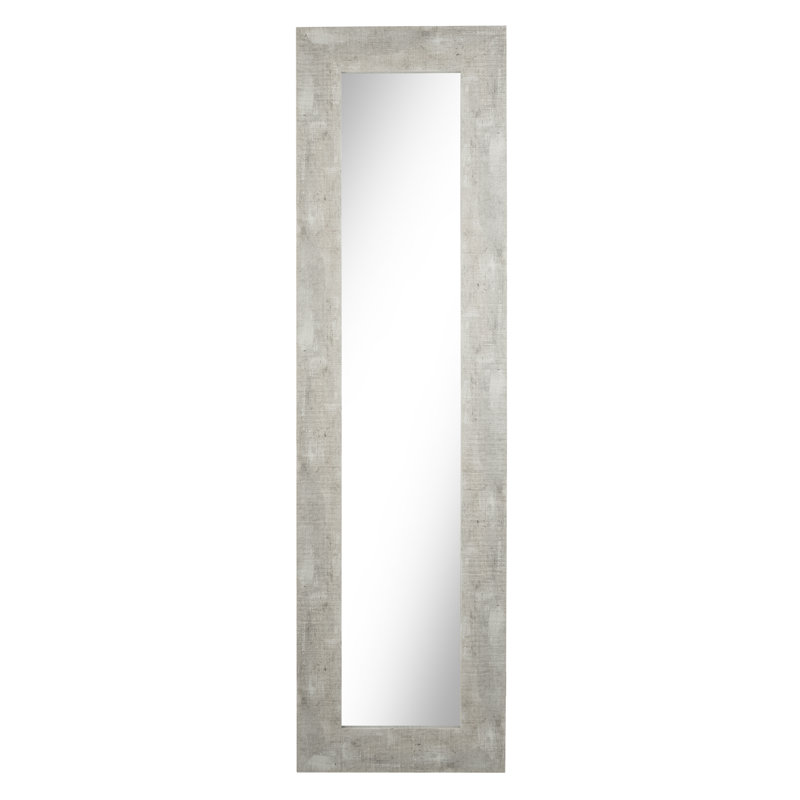Vick Wood Rectangle Floor Mirror