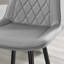 Palermo Velvet Modern Quilted Kitchen Breakfast Bar Stools - Upholstered Design-93721775-93721771