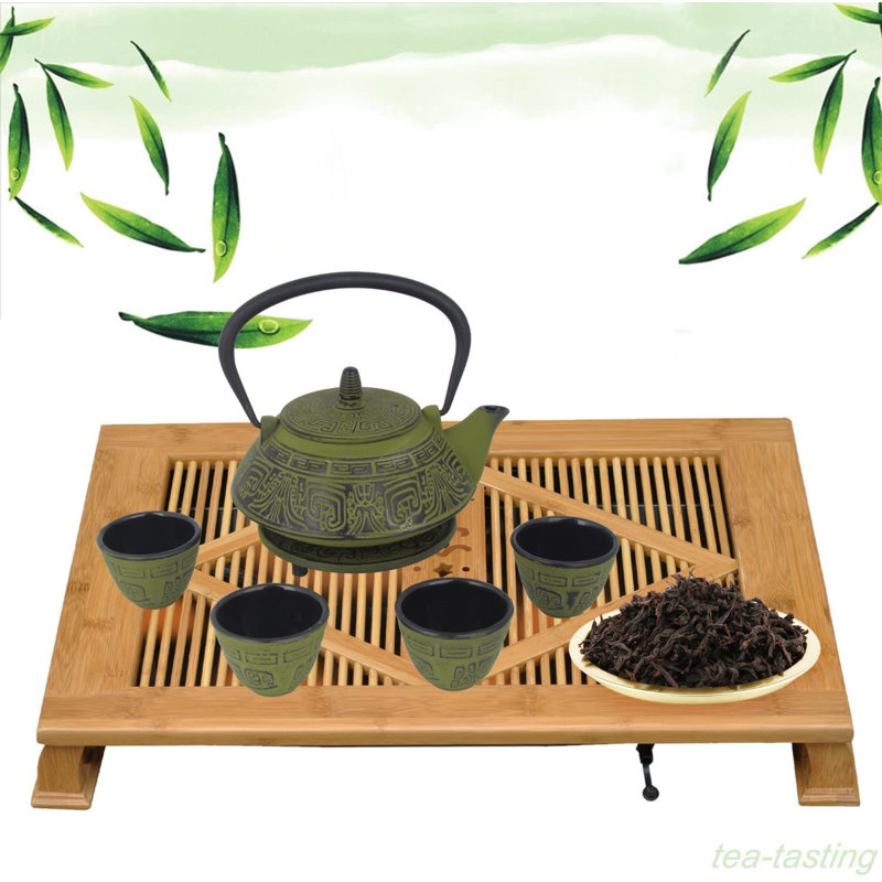 Tapis oriental multicolore tissé à la machine Oriental, Vert