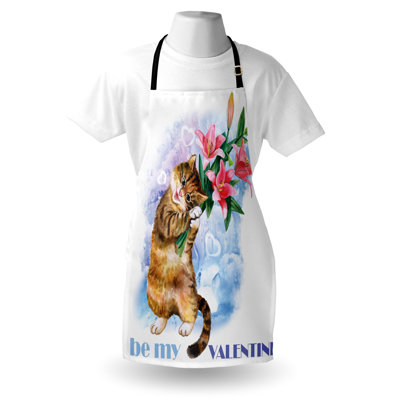 Valentine's Day No Pattern Bib Apron