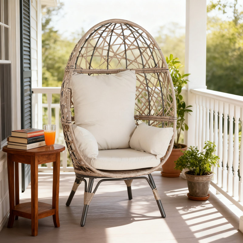 Gwinner Wicker Outdoor Lounge Chair