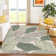Machine Washable Indoor/Outdoor Bourkelands ACN2348 Botanical Rug