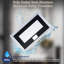 Miroir de salle de bain à DEL super lumineux avec éclairage avant et rétroéclairé, température de 3 couleurs, antibuée, avec UL, RoHS, ETL et garantie de 3 ans-107581825