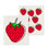 Set Of 2 Strawberries Dishcloth