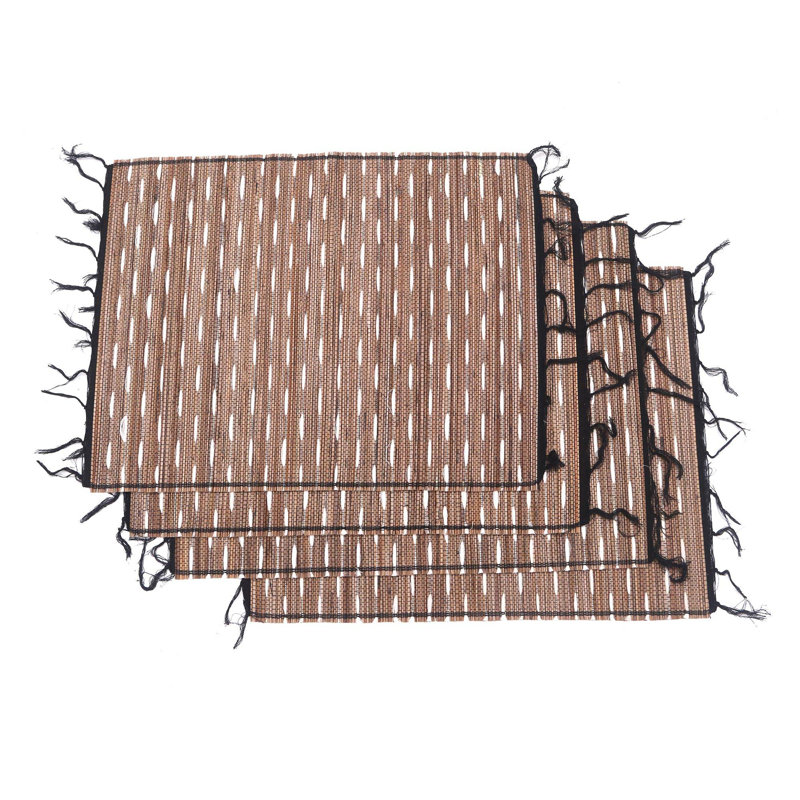 Thielo Cotton Striped Rectangle Placemat