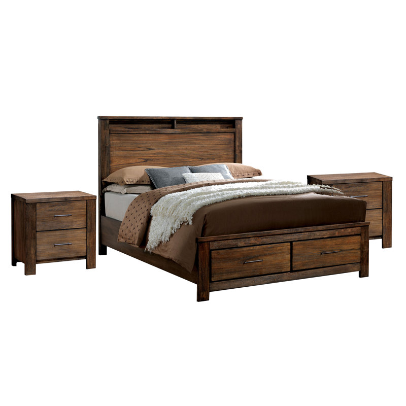 Ensemble de chambre à coucher 3 pièces Wrigley King, Très grand
