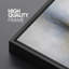 «Abstract Misty Lake Horizon Reflection», images de salon serein, impression sur toile encadrée-126054407-126054404