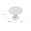 Bence Round Extendable Dining Table-32091803