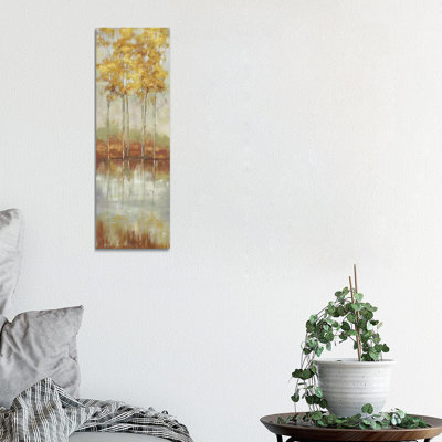Reflections III by Allison Pearce - Wrapped Canvas Panoramic Painting