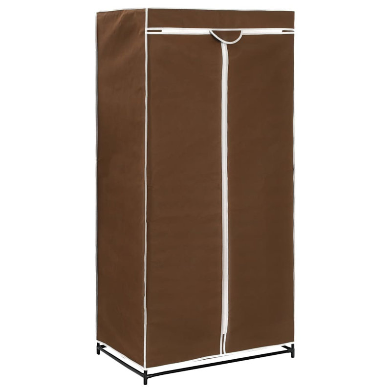 2 Door Wardrobe, Brown