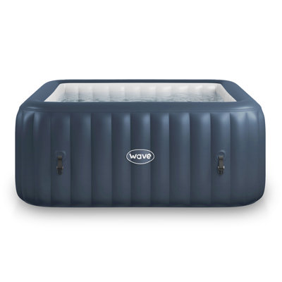 Metro Lane Chany 6 Person 130 - Jet Polyvinyl Chloride (PVC) Round Inflatable Hot Tub