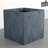 16 in. Large Granite Concrete Square Planter / Pot with Drainage Holes for Indoor & Outdoor-33045139-33045137