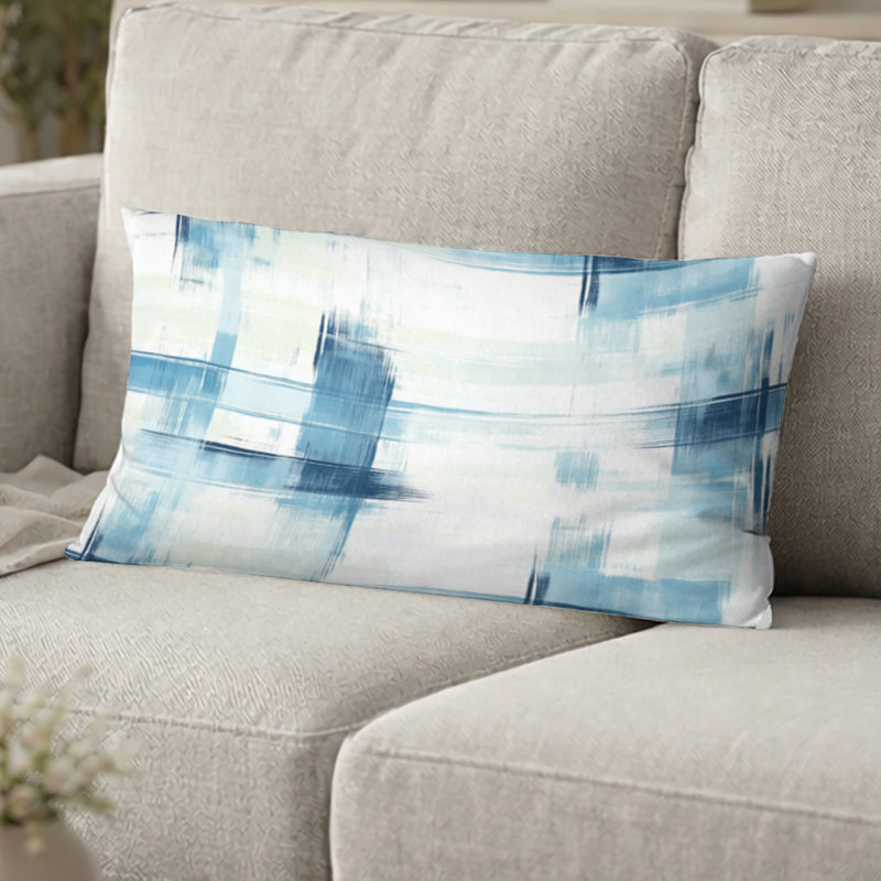 Coussin décoratif moderne Modern, H 12 po x l 20 po