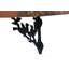 Chaseburg Teak Solid Wood Bracket Shelf