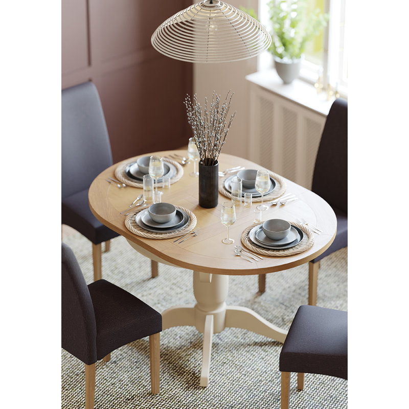 Forelli Extendable Oval Dining Table