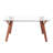 Fayette Rectangular Dining Table with Glass Top-1023633902-1023633903