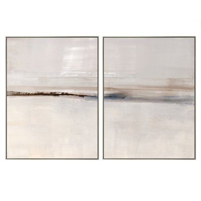 Carol Benson-Cobb's Carol Benson-Cobb's Landscape No.5 Diptych