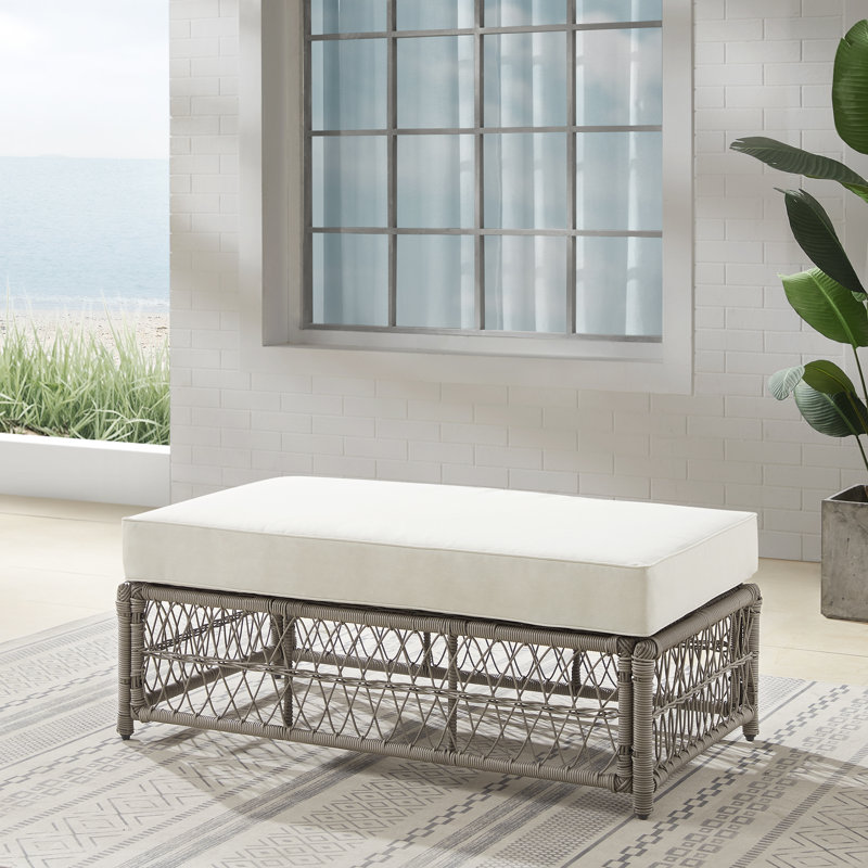 Emeka Rectangular Wicker/Rattan Outdoor Coffee Table