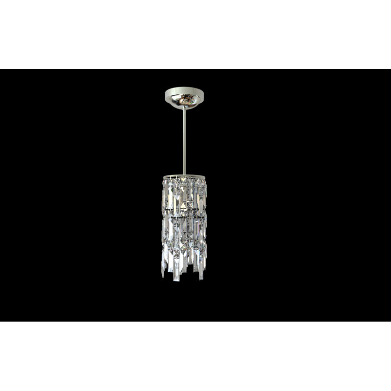 Aadil 1 - Light Chrome Single Pendant