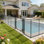 Clôture de sécurité pour piscine robuste et amovible