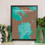 San Francisco City Map - No Frame Print-1247813971