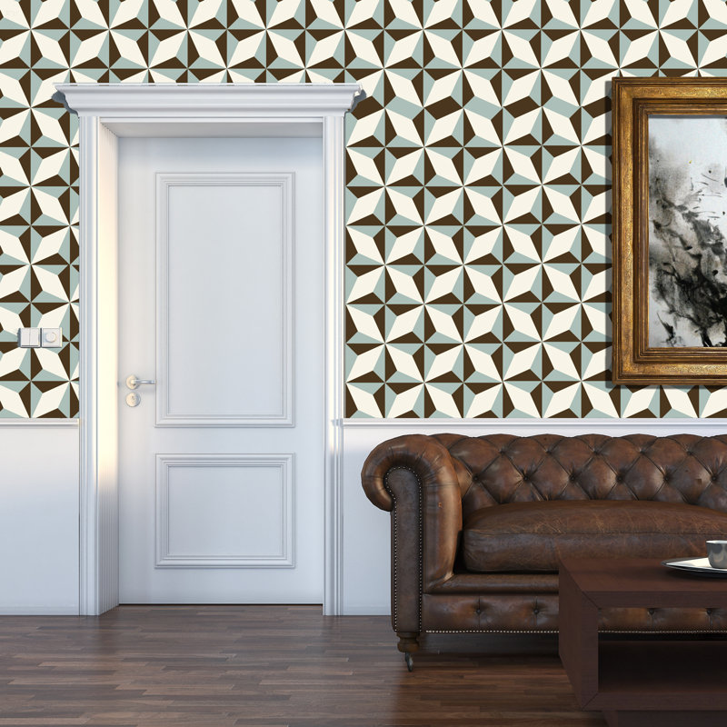 Anabella Abstract Non-Wall Damaging Wall Decal