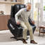 Faux Leather Heated Massage Chair