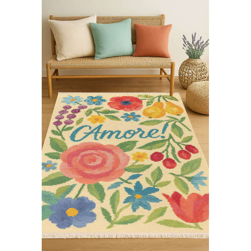 Chemin de table "Amore" Folk Art