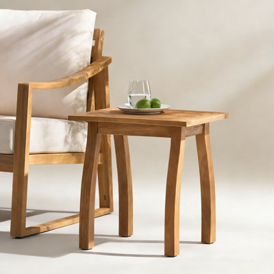 A modern wooden coffee table suitable for living rooms and bedrooms.