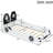 White Twin Size Platform Bed In Race Car Style With Led And Relaxing - Solid Fashionable Wood Appearance Led, Plus , Robust-1258198170