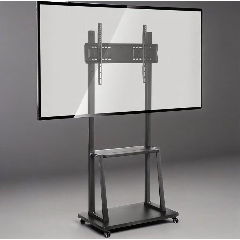 Le meuble télé JYXCN à hauteur ajustable convient à la plupart des chariots pour écrans plats à DEL ACL de 42 à 86 po et à écran plasma jusqu'à 385 lb pour le salon et le bureau