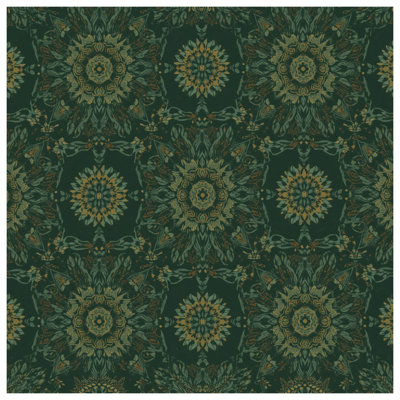 Floral Mandala Pattern Wall Tapestry - Mandala Wall Decor