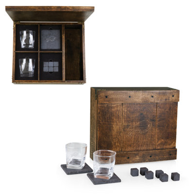 Ensemble 7 pièces whisky 8 oz