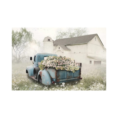 «Full of Flowers» par Lori Deiter, reproduction sur toile