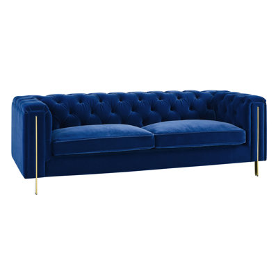 Maximiano 84'' Velvet Sofa