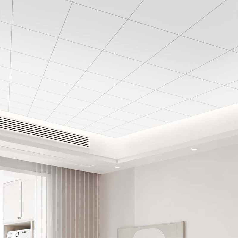 24'' L x 24'' W Polyvinyl Chloride (PVC) Drop-In Ceiling Tile