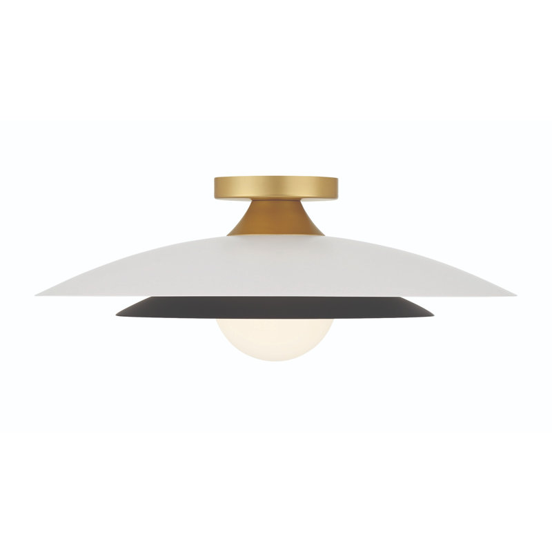 Welsh 1 Light LED 18" Sconce, White