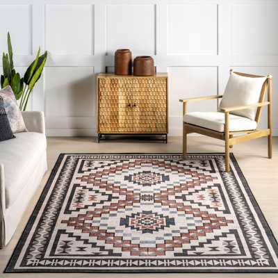 Trico SplashGuard Southwestern Machine Washable Area Rug