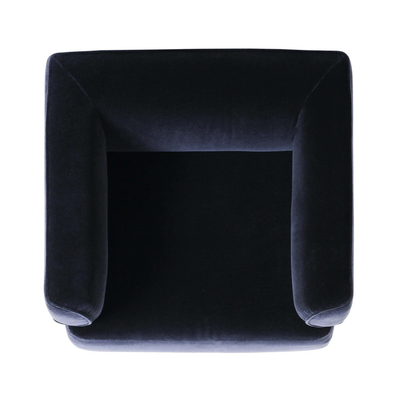Pacey Swivel Chair-Dulane Mahogany, Monte Navy
